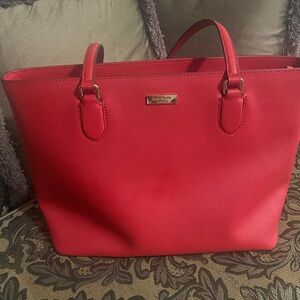 Kate Spade Red Tote Purse